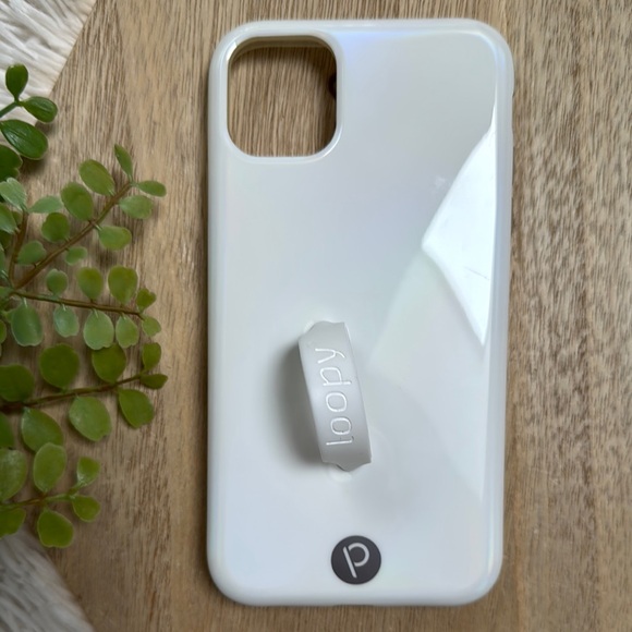 Loopy Case Iridescent iPhone 11 Case 💗 White - Picture 5 of 10
